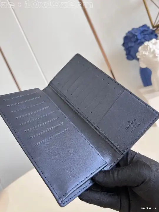 WIS LOUIS WALLET-10*19*2cm VUITTON BRAZZA 0602